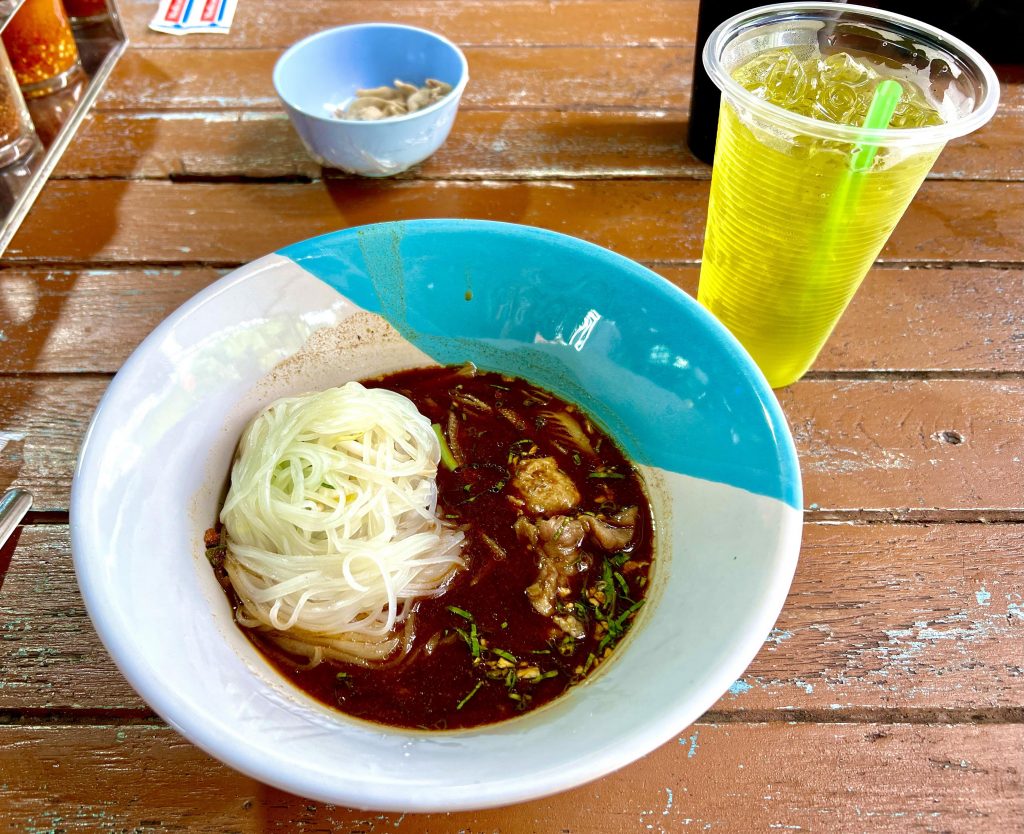 Ayutthaya boat noodles Thailand