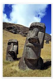 Head of the Moai statues