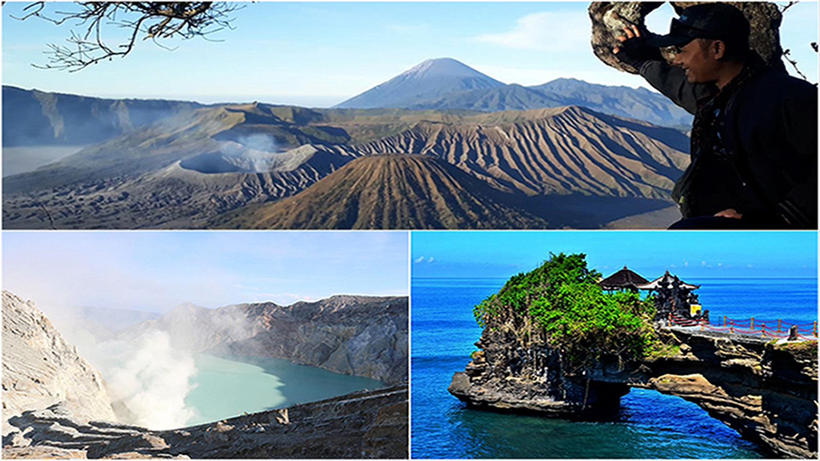 Indonesian islands volcanoes