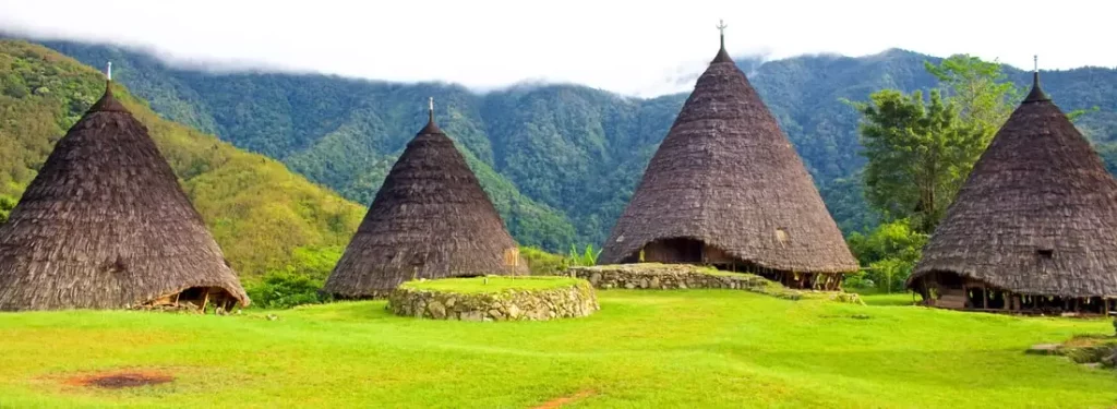 Indonesian islands Nusa Tenggaro