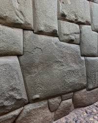 Inca ruins ashlar stone works