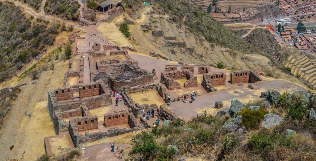 Peruvian heritage ruins Pisac