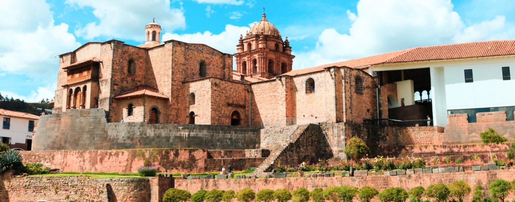 Peruvian heritage ruins Qorikancha