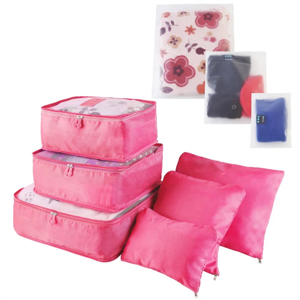 9-Piece Travel Packing Cubes Set – Water-Resistant Luggage Organizer Bags for Clothes & Accessories - Image 8