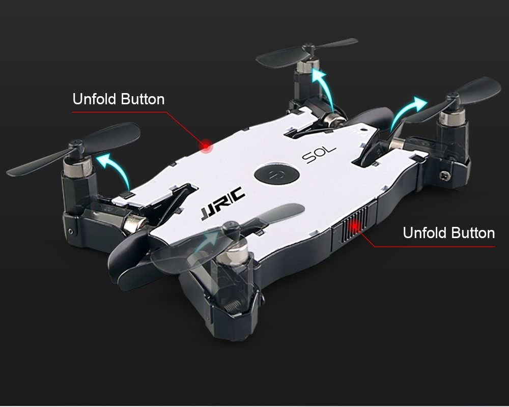 JJRC H49 SOL WiFi FPV Selfie Drone – 720P Foldable Mini Quadcopter - Image 7