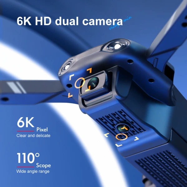 V13 RC Foldable Drone with Dual HD Camera – WiFi FPV, 3 Batteries, Long Flight TimeDrone - Image 5