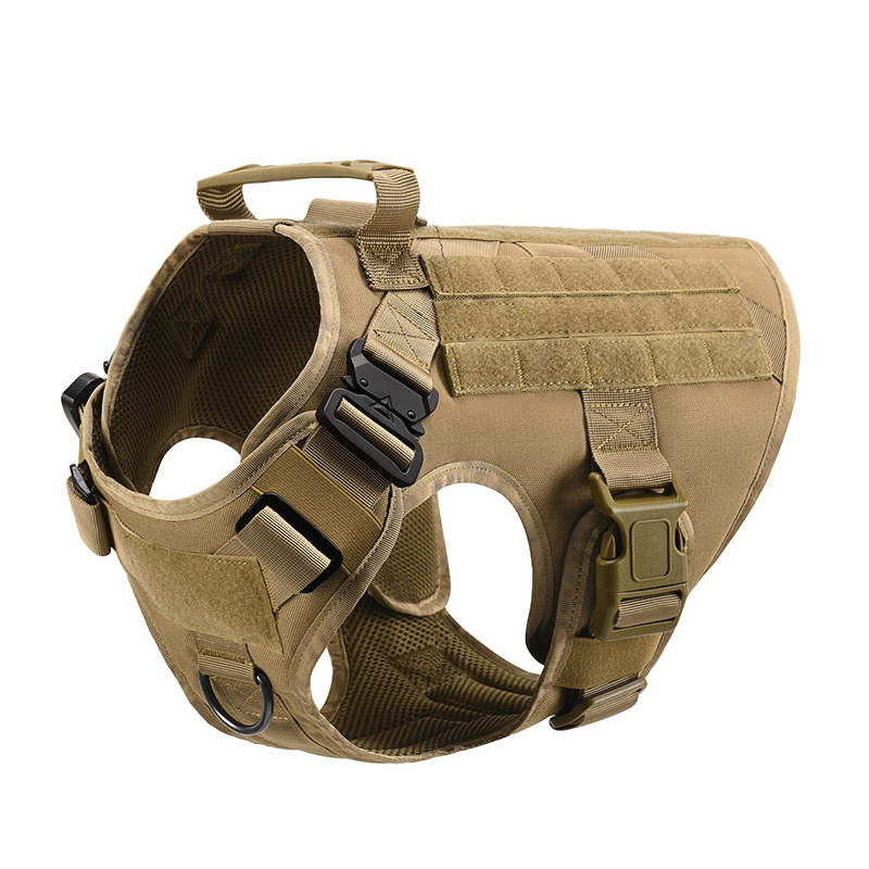 Outdoor Tactical Dog Vest – Heavy Duty Harness for Large Dogs - Image 5