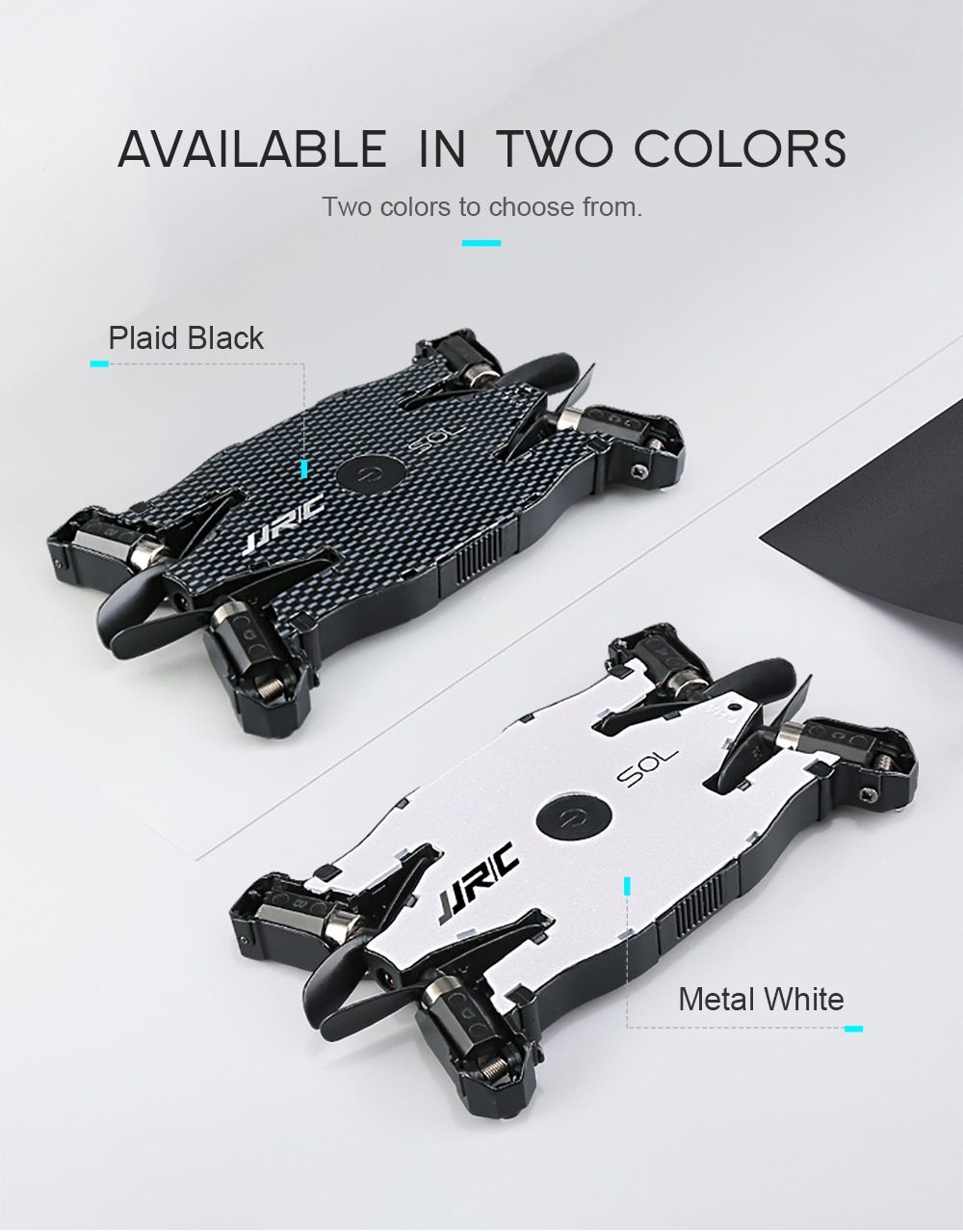 JJRC H49 SOL WiFi FPV Selfie Drone – 720P Foldable Mini Quadcopter - Image 6