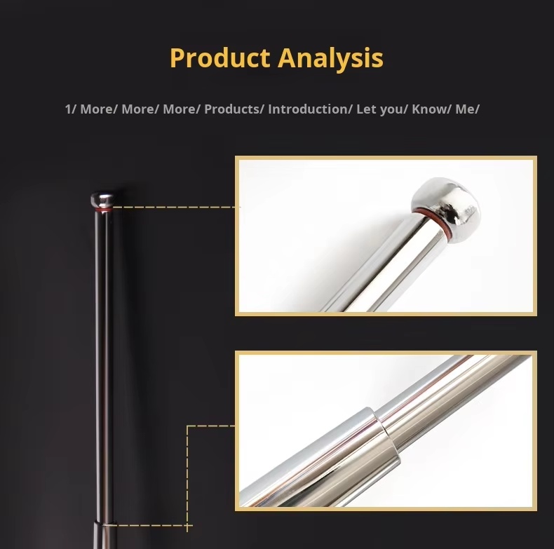 26 Inch Multifunctional Hiking Pole Extendable Portable Impact Resistant Trekking Pole - Image 4