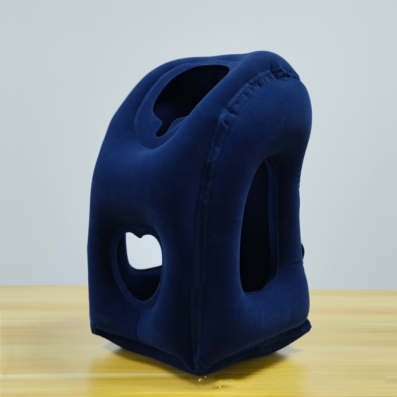 Portable Travel Inflatable Neck Pillow – Long Distance Ride Sleeping Pillow - Image 7