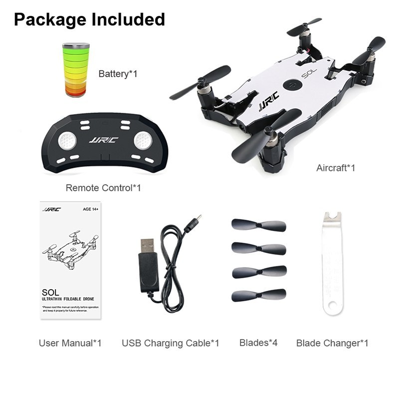 JJRC H49 SOL WiFi FPV Selfie Drone – 720P Foldable Mini Quadcopter - Image 2