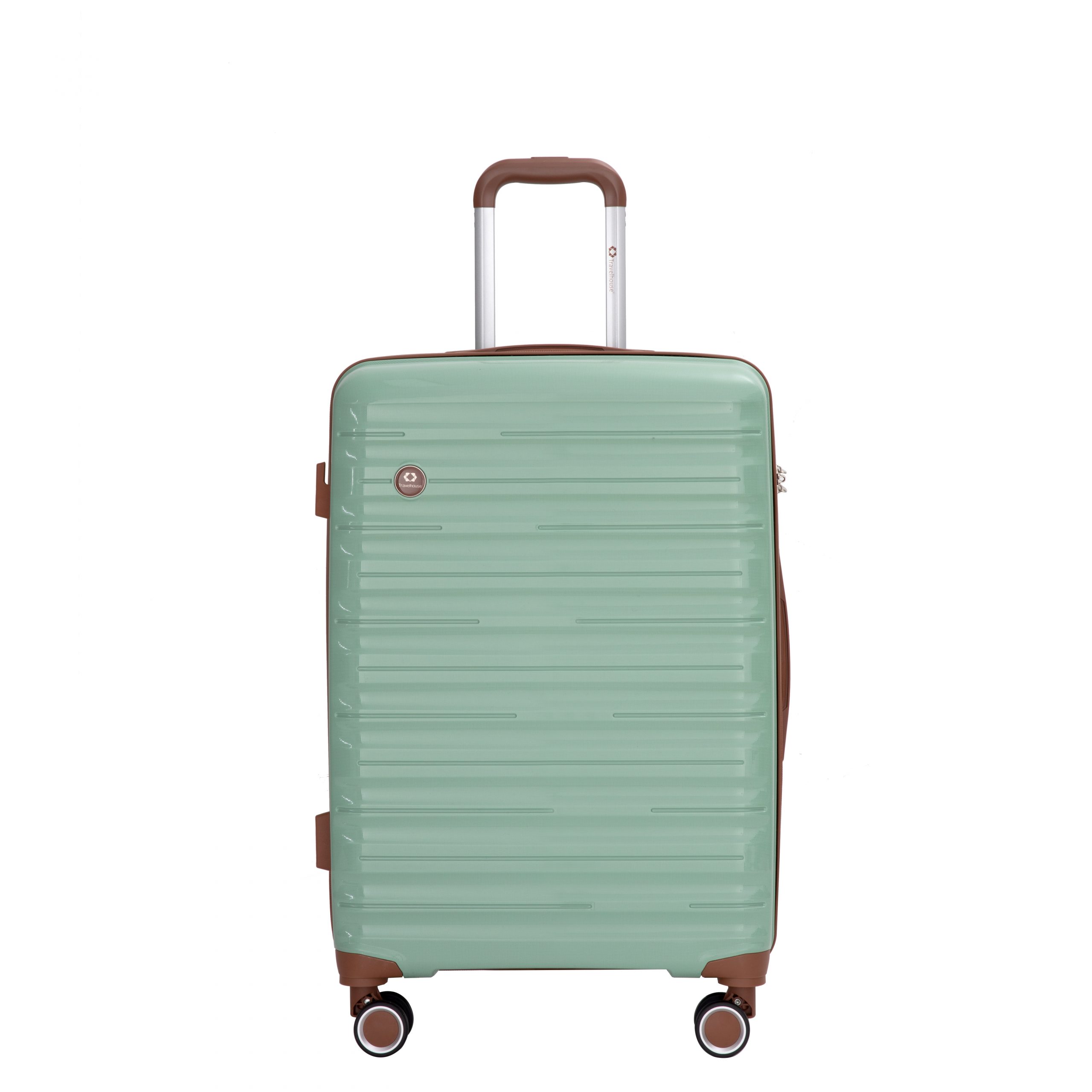 5-Piece PP Hardshell Luggage Set – TSA Lock Suitcase Set with Silent 360° Spinner Wheels - Image 4