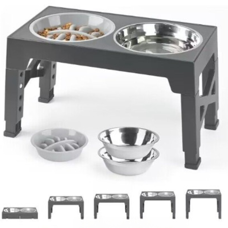 Pet Lifting Feeding Bowl – Neck Protection Anti-Tumble Bowl for Medium & Large Dogs - Image 6