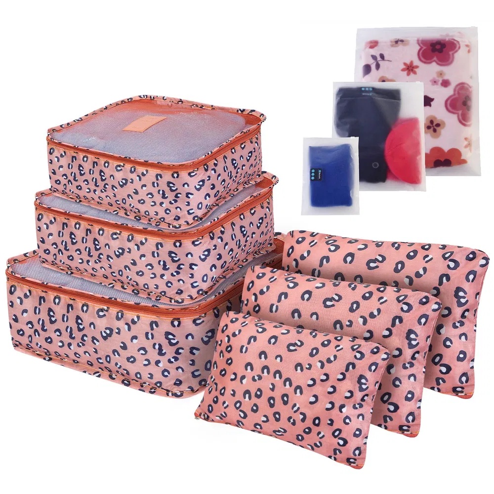 9-Piece Travel Packing Cubes Set – Water-Resistant Luggage Organizer Bags for Clothes & Accessories - Image 3
