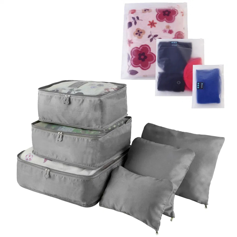 9-Piece Travel Packing Cubes Set – Water-Resistant Luggage Organizer Bags for Clothes & Accessories - Image 10