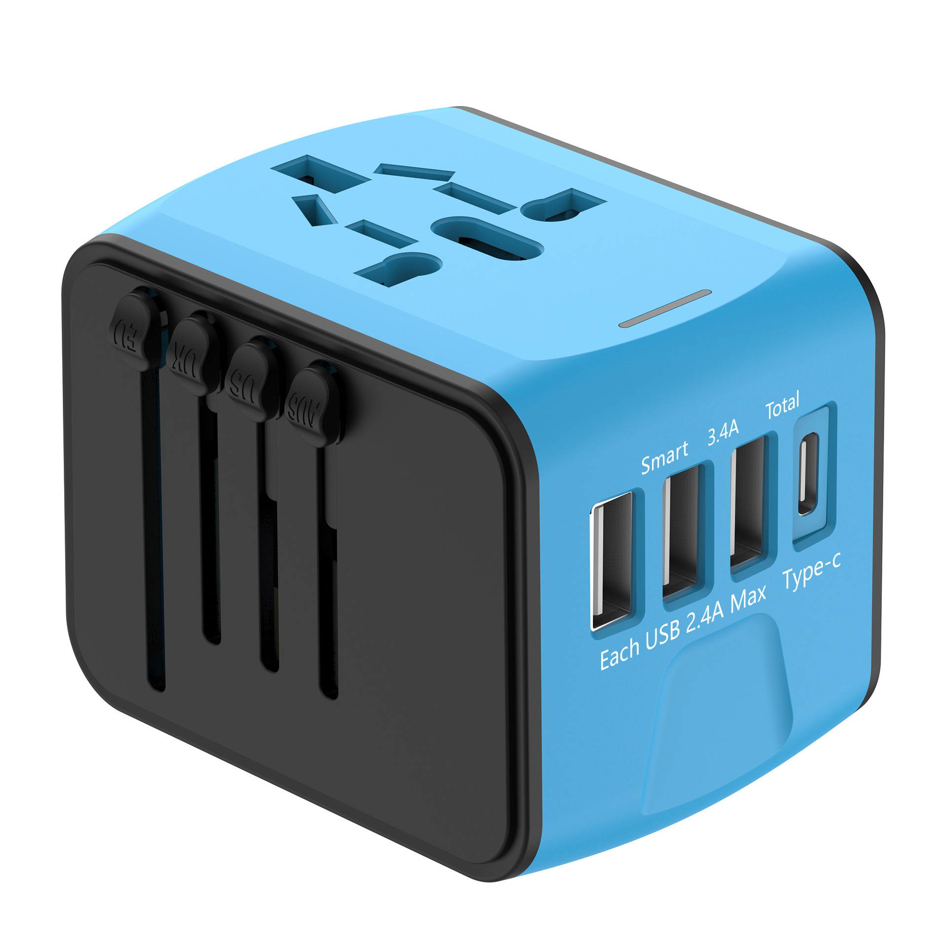 Multifunctional Travel Charger Multinational Generic Socket - Image 2