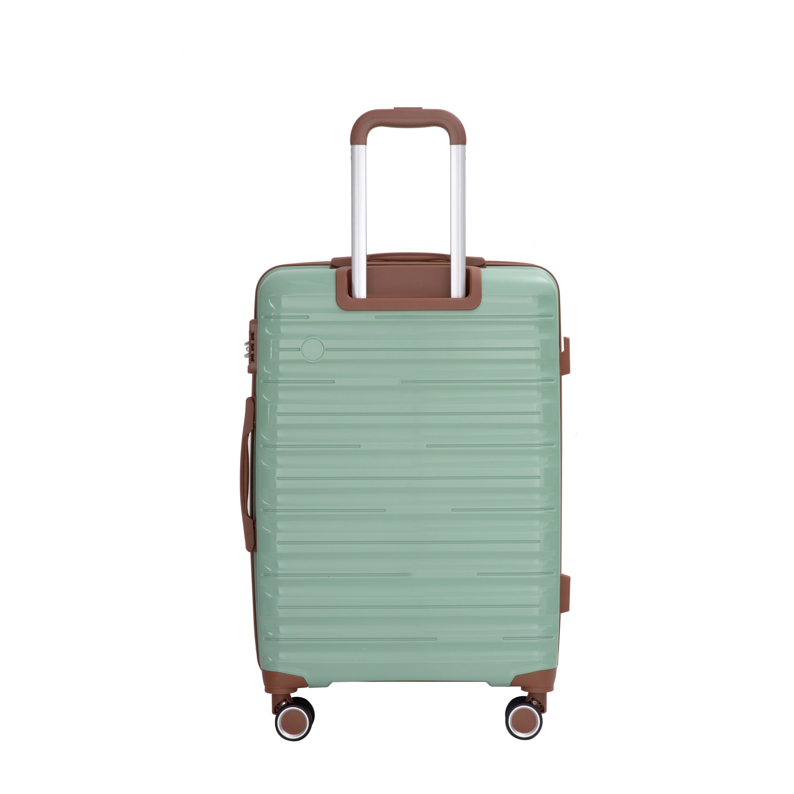 5-Piece PP Hardshell Luggage Set – TSA Lock Suitcase Set with Silent 360° Spinner Wheels - Image 5